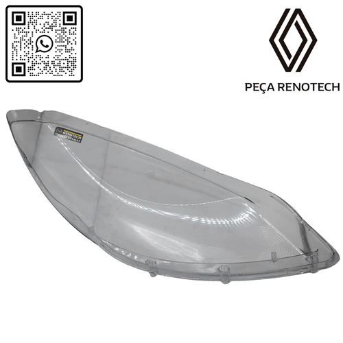 RN 07427R-L 260607427R LENTE DO FAROL ESQ. SANDERO 11... PISCA CENTRAL - 3